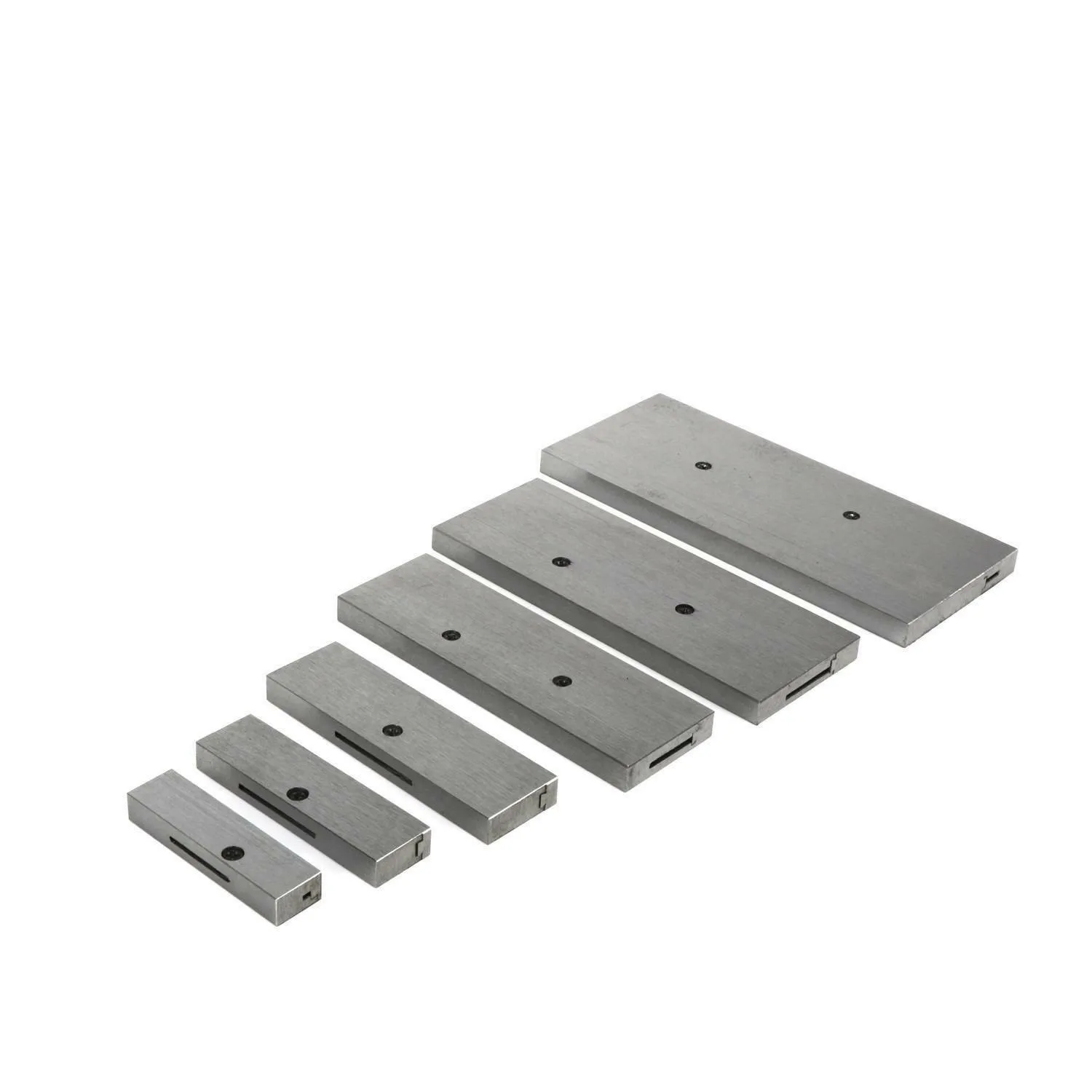 

Achieve Optimum Precision in Your Work with 6Pcs Adjustable Parallel Block Set Covering 3/8 To 2 1/4 Inch Range