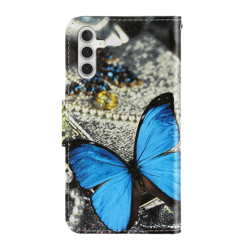 Leather Case For Samsung Galaxy A52s A13 A33 A53 5G Case Cover on sFor Coque Samsung S22 Ultra S22 Plus Case Flip Wallet Cases