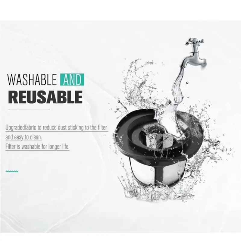 Фото Многоразовые сменные фильтры B82B (4 шт.) для беспроводного пылесоса Bissell Featherweight XRT — коды моделей 3061, 3079, 2286, 3190, 3 №2