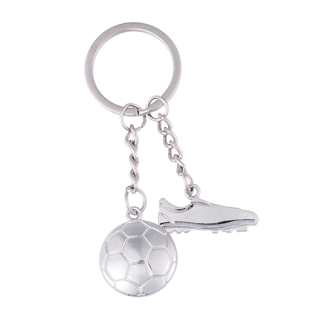 

Pendant Football Keychain Child Mini Ring Boys Soccer Gifts Alloy Present