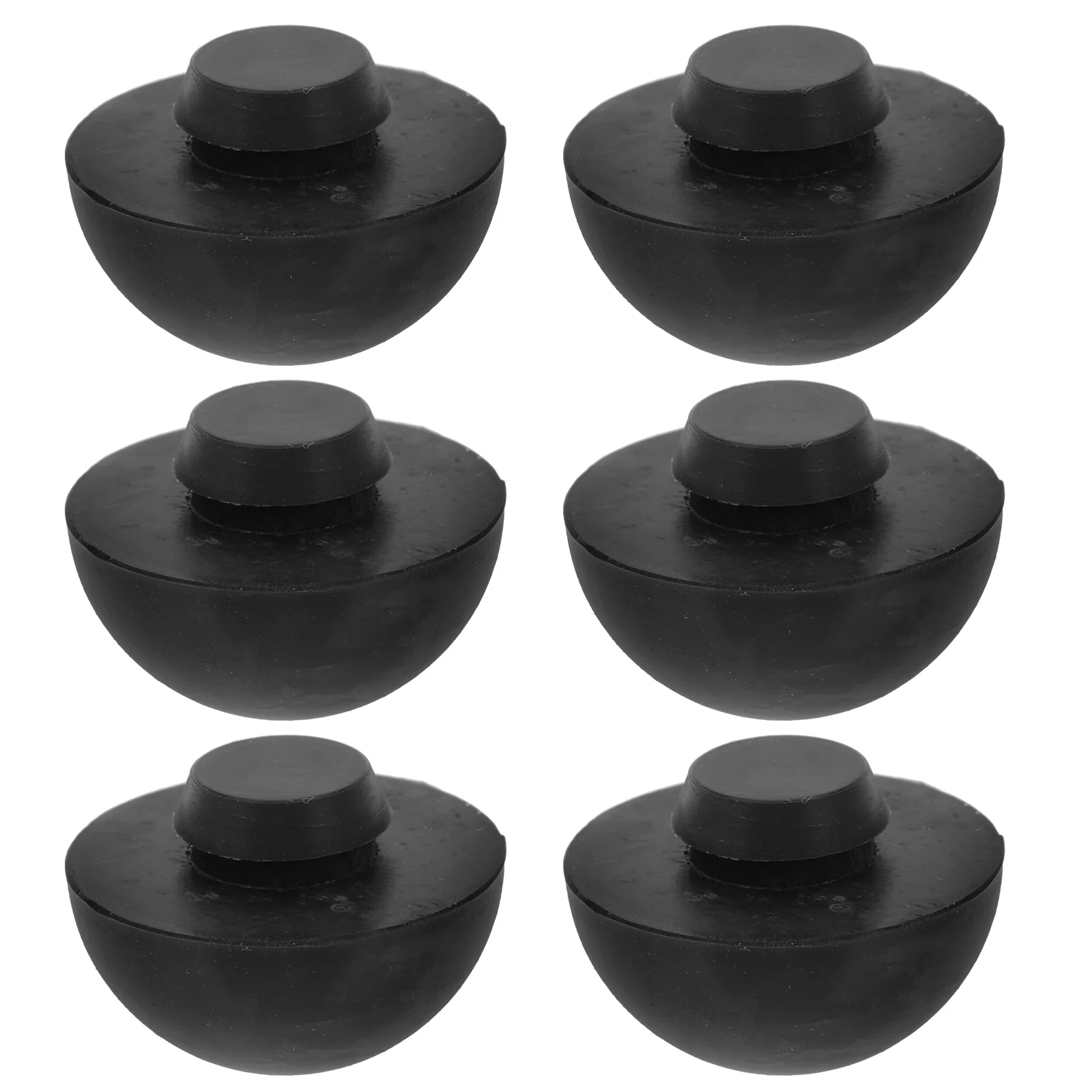 

6 Pcs Yoga Accessories Component Ethereal Drum Silicone Supports Tongue Foot Pad Simple Silica Gel Stable Feet