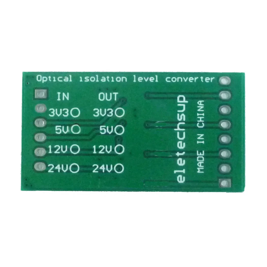 4-канальный 3 В 5 12 модуль преобразования цифрового логического уровня в Pnp/npn Out Npn
