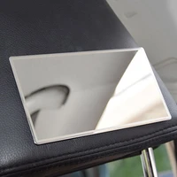 1pc cosmetic mirror car sun visor mirror sun shading stainless steel auto decoration durable 116 5cm for vehicle