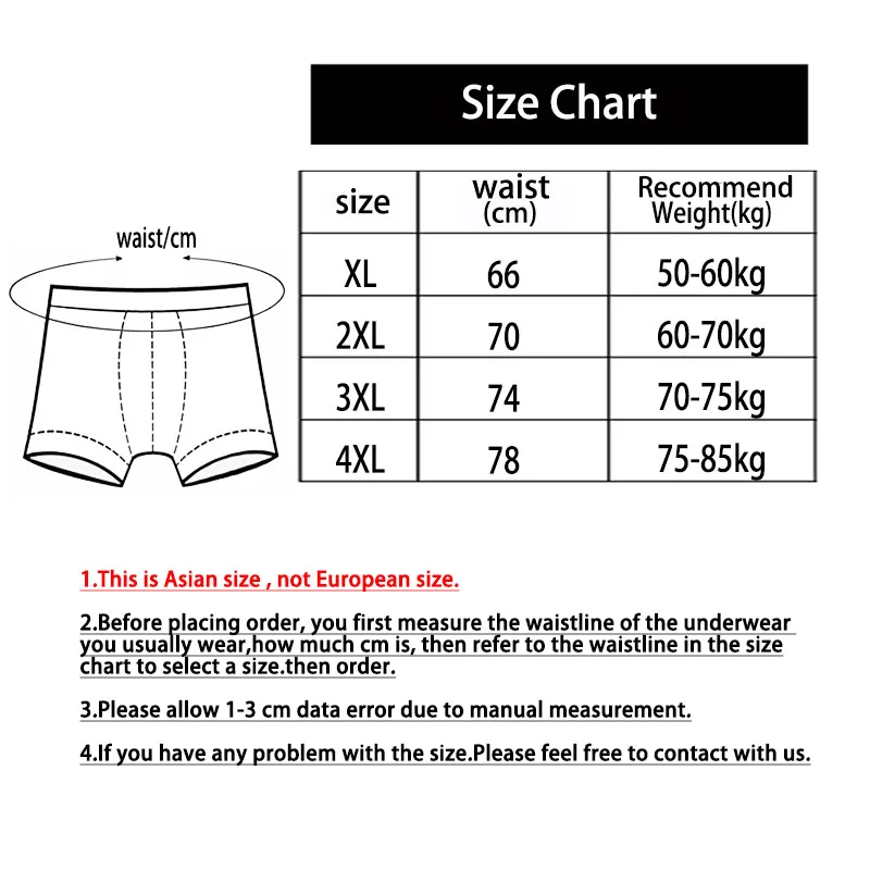 5PCS/Lot Mens Underwear Boxers for Men Boxer Underwear Male Boxers Shorts Man Panties Boxer Homme Graphene Comfort Breathable