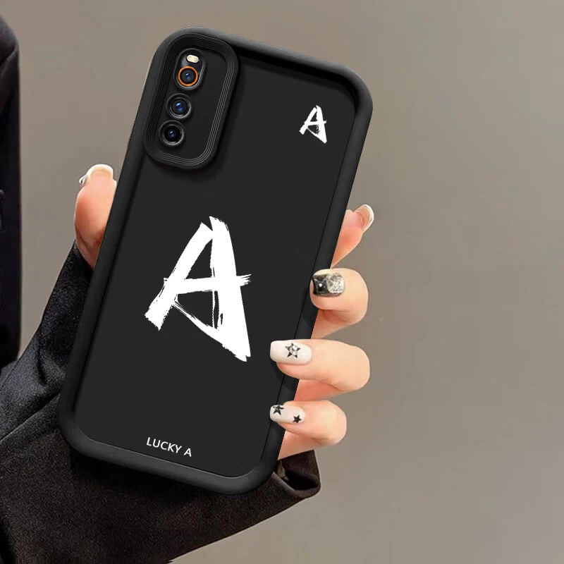 Мягкий чехол с буквами AX для VIVO Y35m Y78 Plus Y78m Y77 Y77e Y73t Y11 Y35 Y76s t1