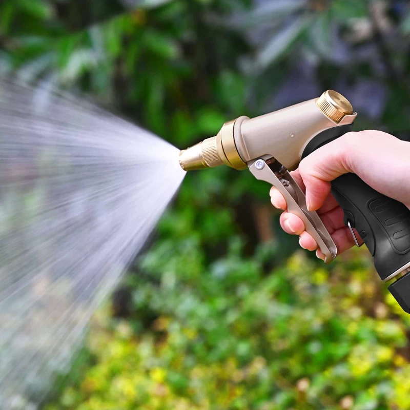 

Pure Copper Garden irrigation High-Pressure Water Gun For Cleaning Car Wash Machine Garden Watering Hose Nozzle Sprinkler 1pcs