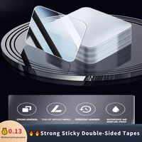 2040pcs waterproof wall stickers transparent double sided adhesive tape square non marking strong tape bathroom home decoration