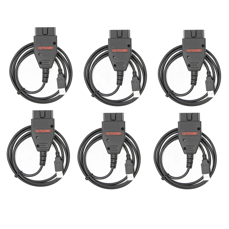 6X Eobd2 Flasher Galletto 1260 Cable Auto Chip Tuning Interface Remap Flasher Programmer Tool