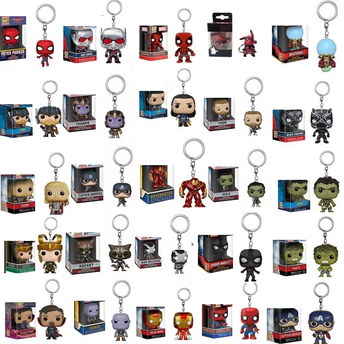 Экшн-фигурки FUNKO Avengers 4: Endgame Captain чудо-яд Дедпул игрушки для детей рождественский