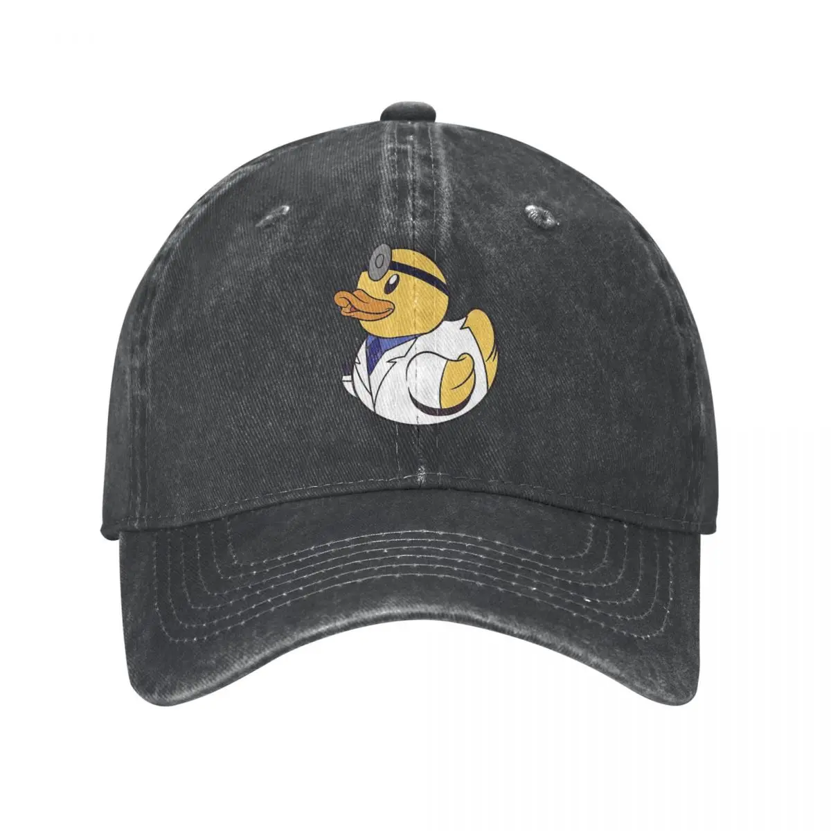 

Rubber Duckie That Is Dressed Like A Doctor Baseball Cap cowboy hat Peaked cap Cowboy Bebop Hats Men and women hats