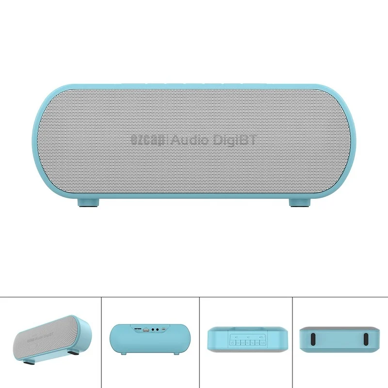 

221 Wireless Bluetooth Audio Music Recording Speaker MP3 To U Disk TF Card Recording Box Audio Collection Speaker