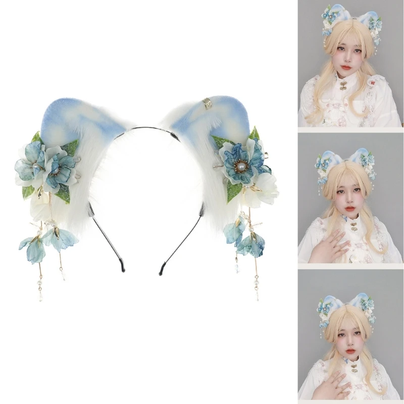 

Headband Ear Headband For Girl Animal Headband Tassel Headband