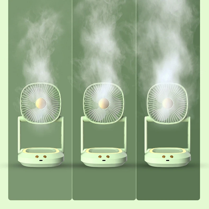 Складной настенный небольшой вентилятор портативный маленький электрический