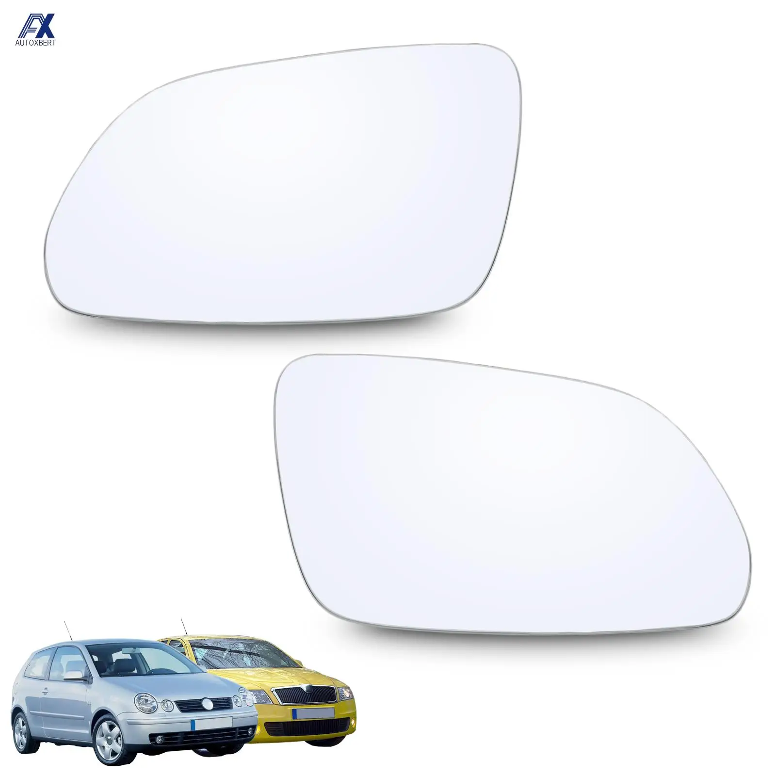 

Выпуклое боковое зеркало заднего вида для VW Valkswagon Polo MK4 9N 2005 2006 2007 2008 2009