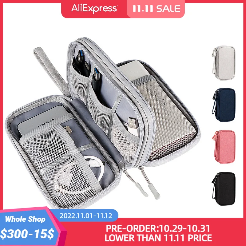 

Winner Portable Bag Organizer Wires Charger Digital Usb Gadget Power Bank Bag Gadgets Cables Wires Organizer Travel Accessories