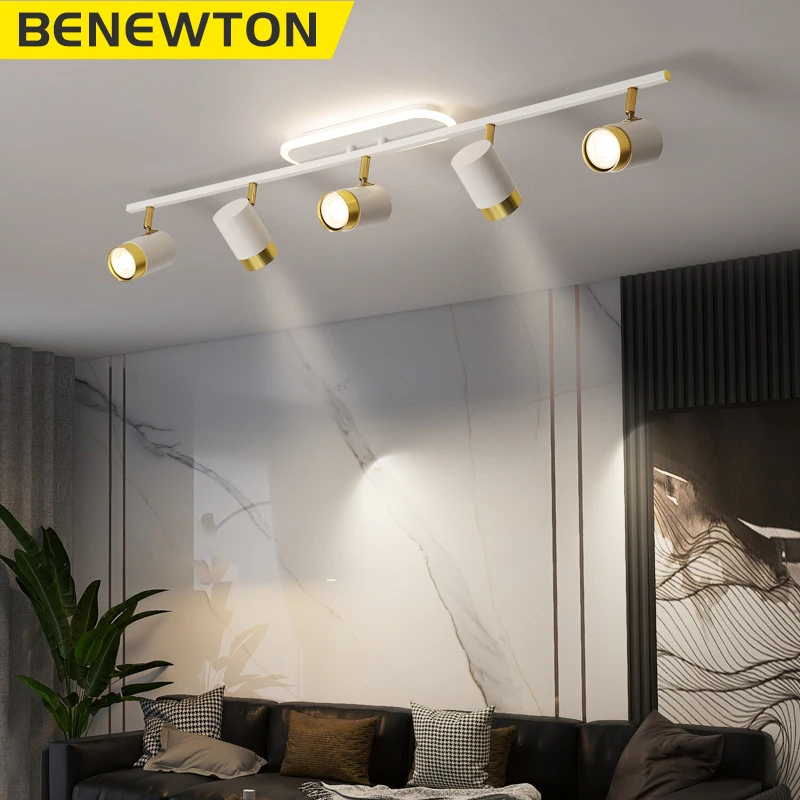 

BENEWTON Track lighting LED ceiling track spotlight LED luminaires Luminaire sets Track lighting Kitchen track system Home decor