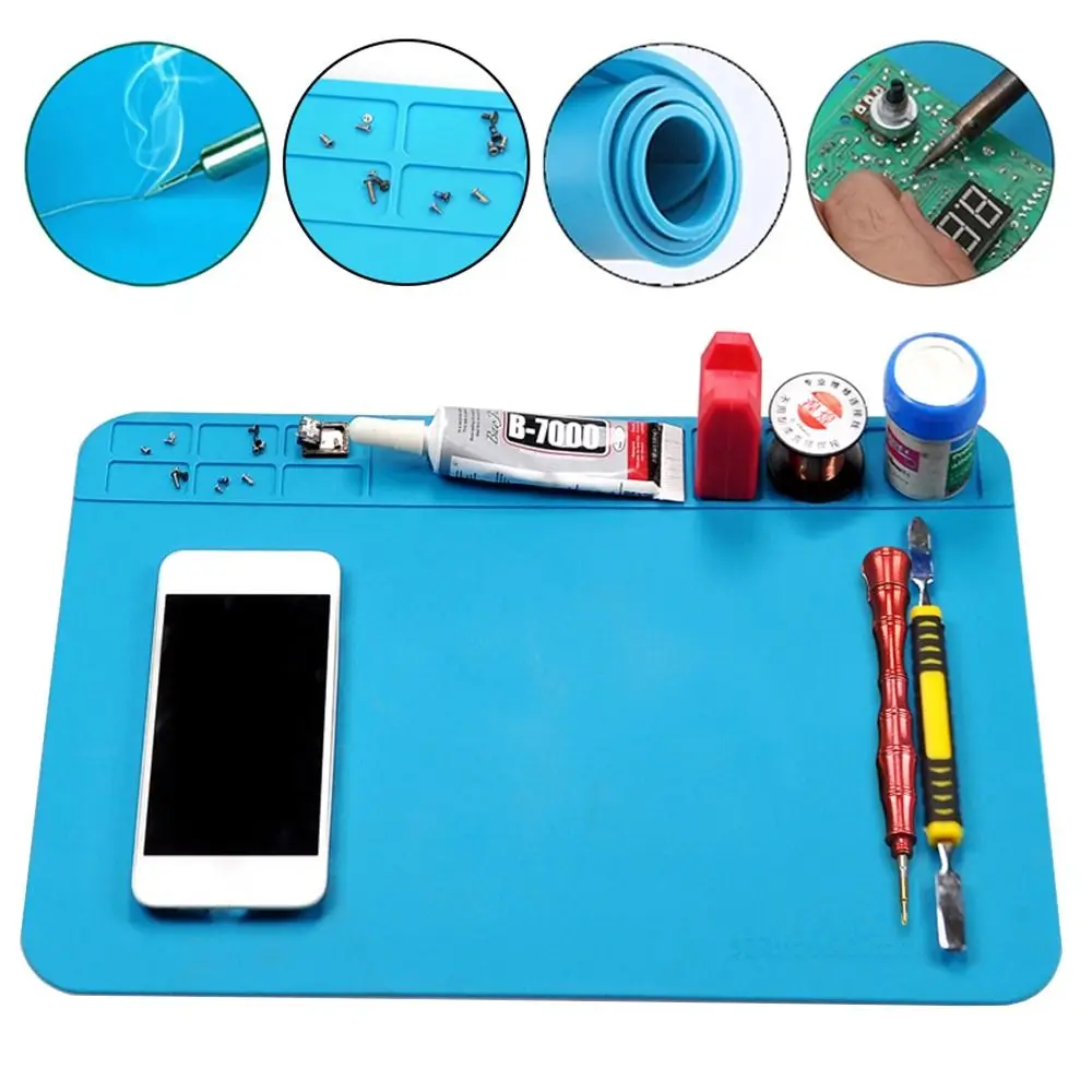 

Изоляционные прокладки рабочие инструменты устойчивый к высоким температурам паяльный коврик набор инструментов платформа паяльная станция