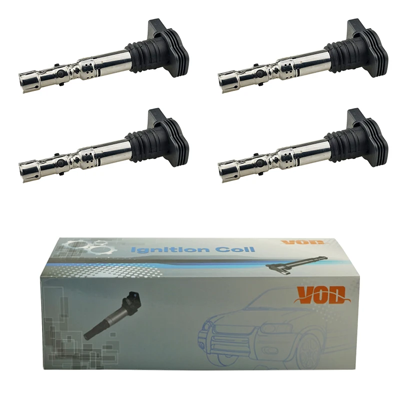 

Автомобильные катушки зажигания для Audi A4 Avant A6 TT купе родстер VW Bora Passat B5 Touran Skoda Superb B5 1,8 T 2001-2008 06A905115D