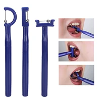 3 pcs children adult tongue tip tongue flexibility exercise tongue tip lateralization lifting oral glossal muscle training set