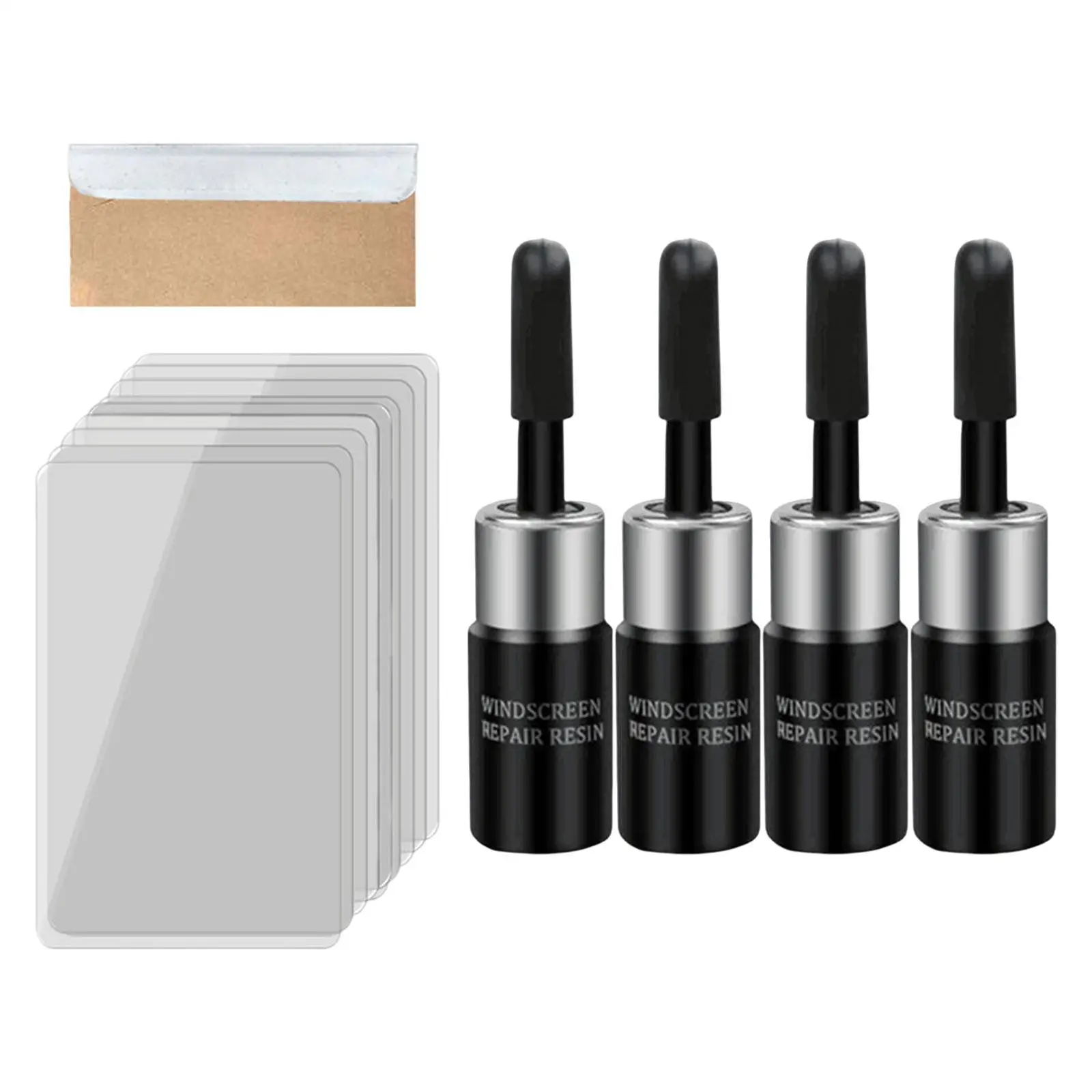 

Car Windshield Crack Repair Resin Kit Fixing Chips Cracks Easy to Use Scratch Remover Automotive Glass Nano Repair Fluid Glue