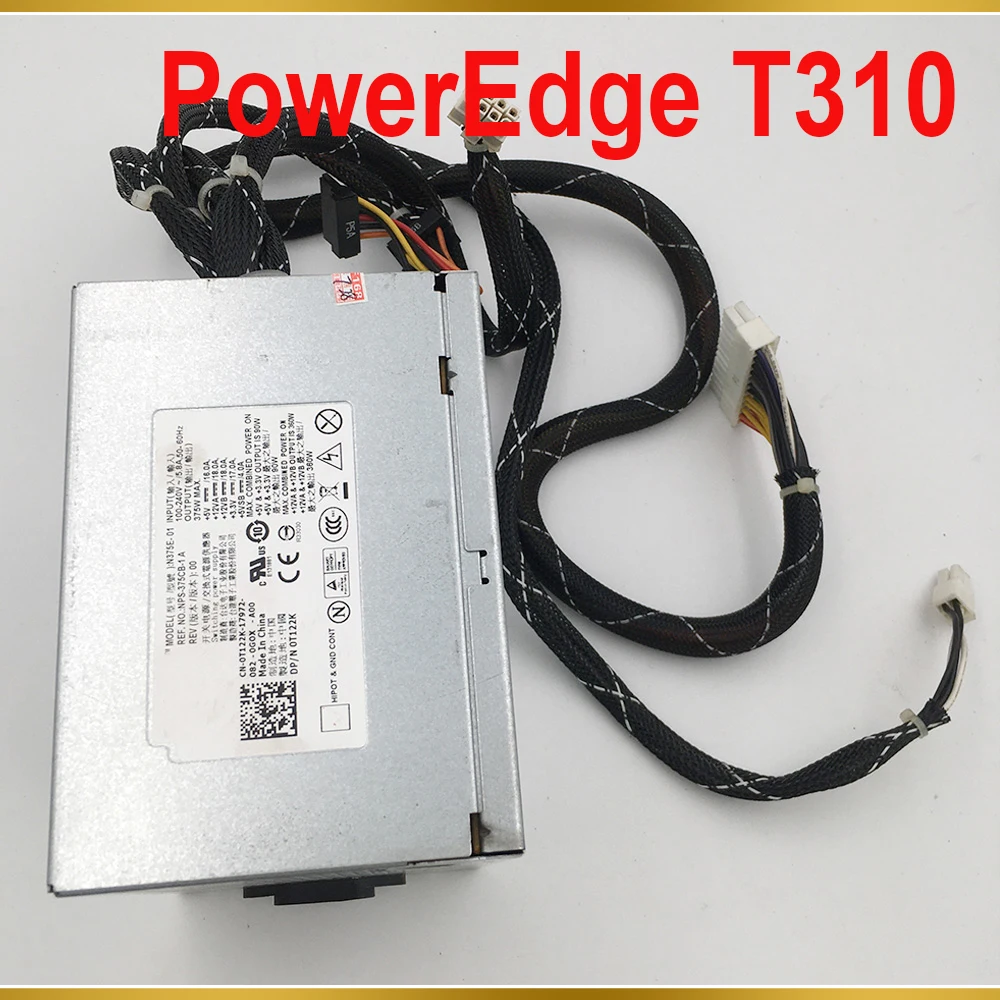 Серверный блок питания для DELL PowerEdge T310 N375E-01 L375E-S0 A 0T122K T122K T128K