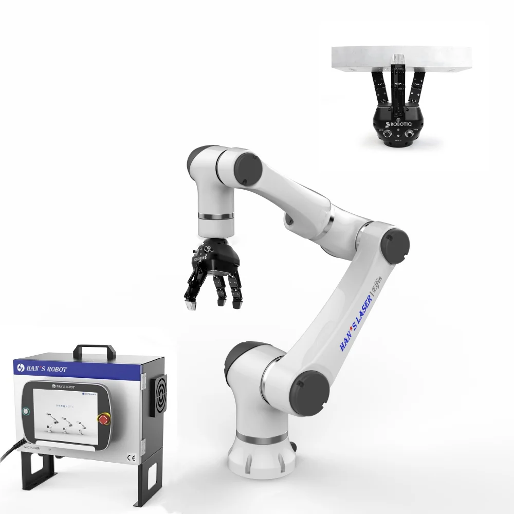 Робот Hans E5 Cobot с Onrobot пневматический захват и рельсовая система 7-осевой кронштейн