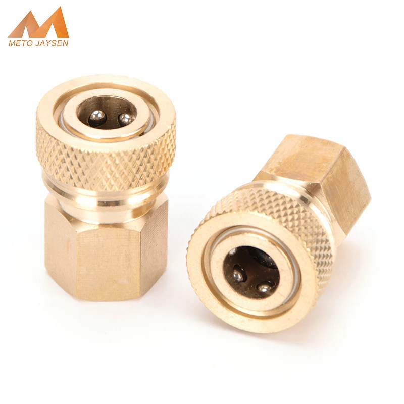 

8mm Air Refilling Coupler Sockets Copper Fittings PCP Paintball Pneumatic M10x1 Thread 1/8NPT 1/8BSPP Female Quick Disconnect