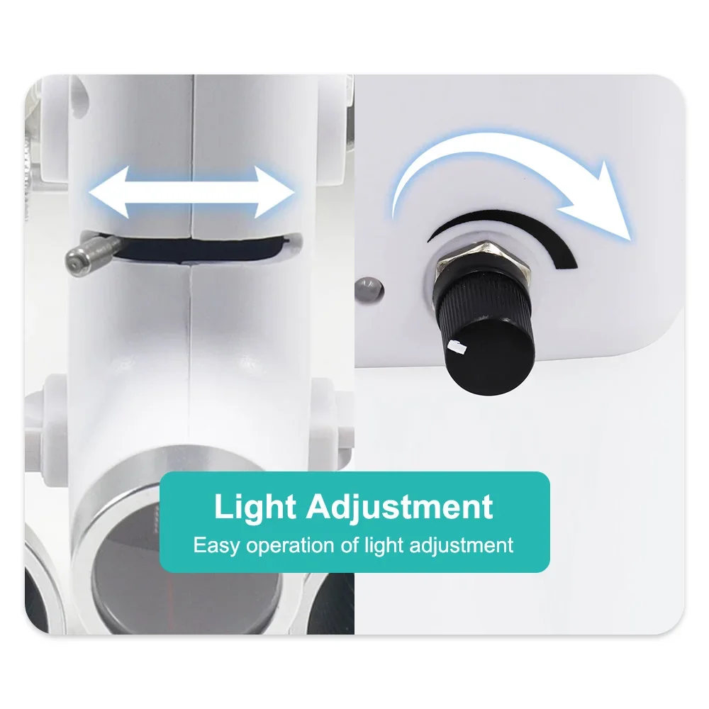 XYSZ 2 5x/3 5x стоматологическая бинокулярная лупа с фокусирующей фарой 5 Вт
