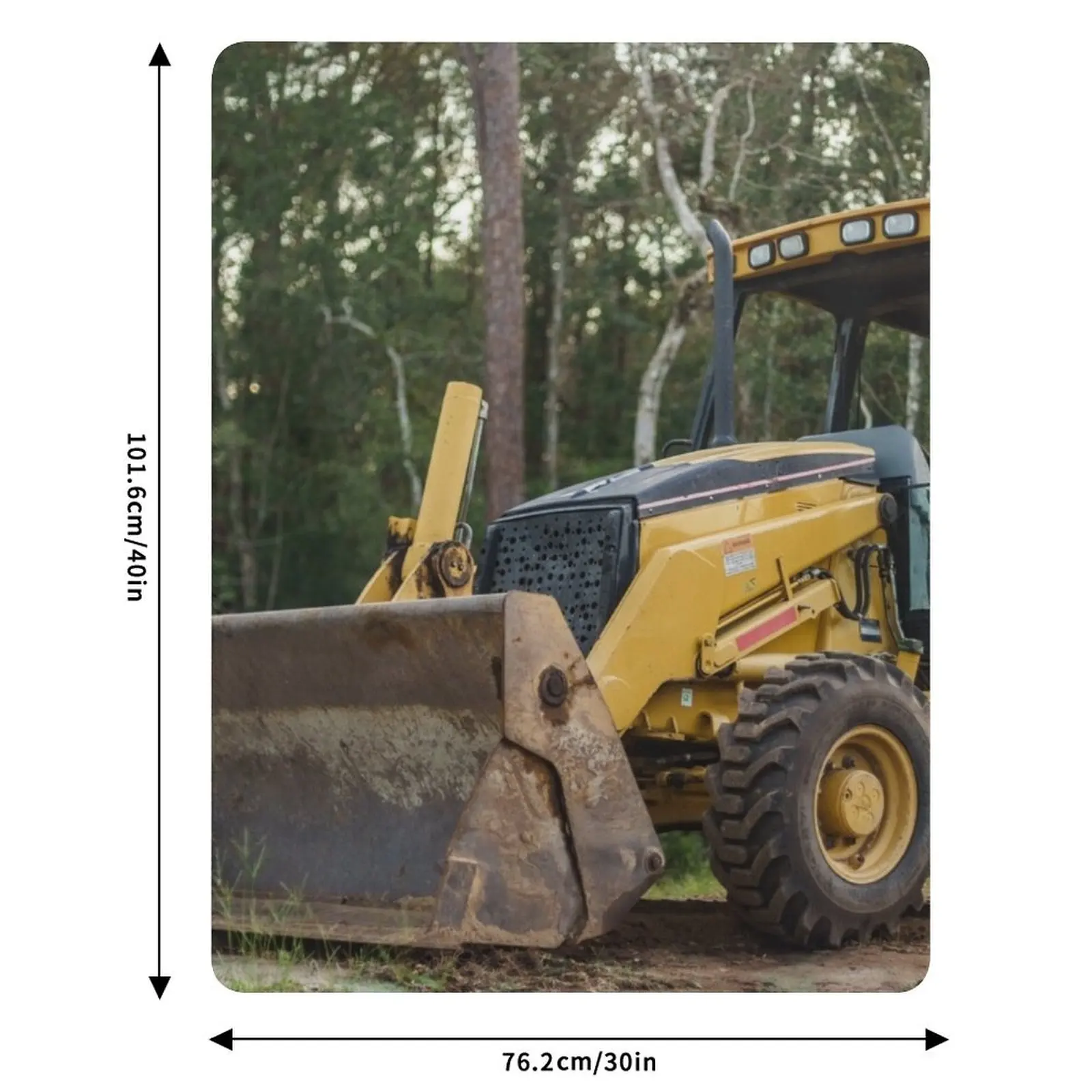 Плед Skid Loader 3, пледы для диванов, декоративные, винтажные, самые мягкие для зимы, пляжные фланелевые пледы. (art.: 3920dd029b055) - 3920dd029b055