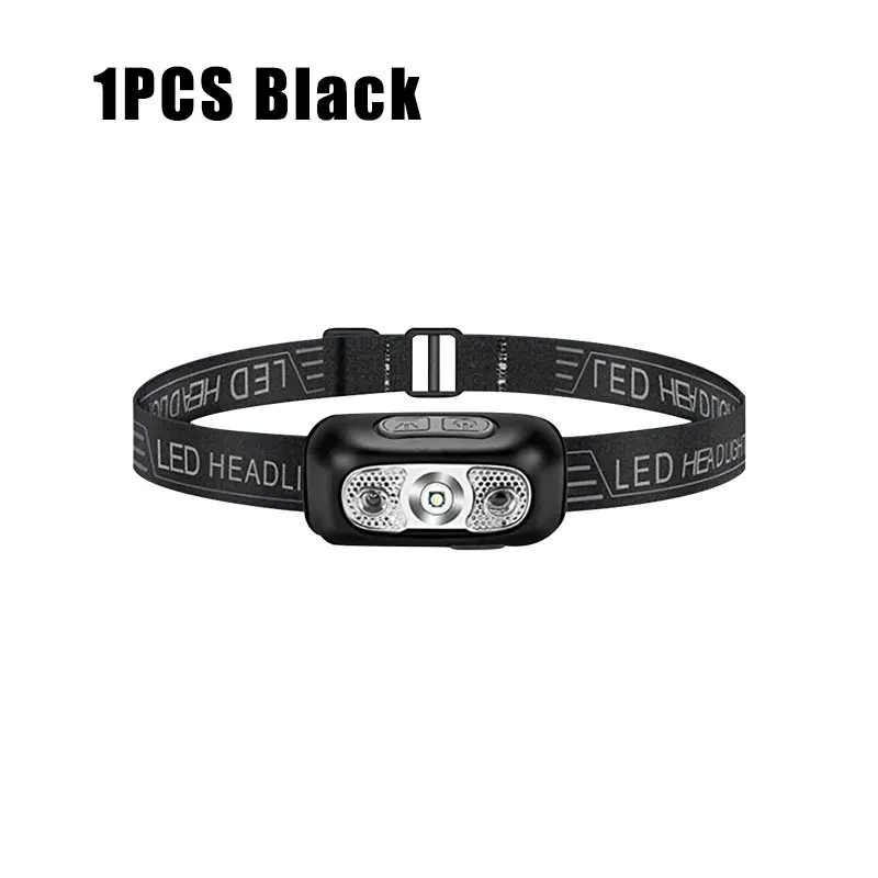 

eoopee Перезаряжаемый налобный фонарь LED