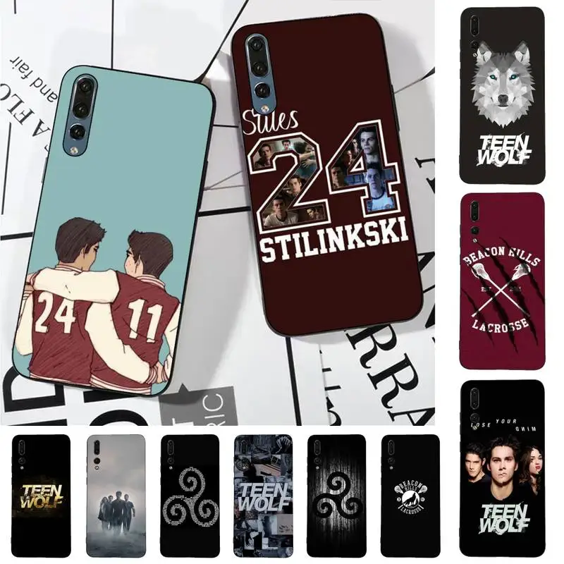 

Teen Wolf Phone Case for Huawei P30 40 20 10 8 9 lite pro plus Psmart2019