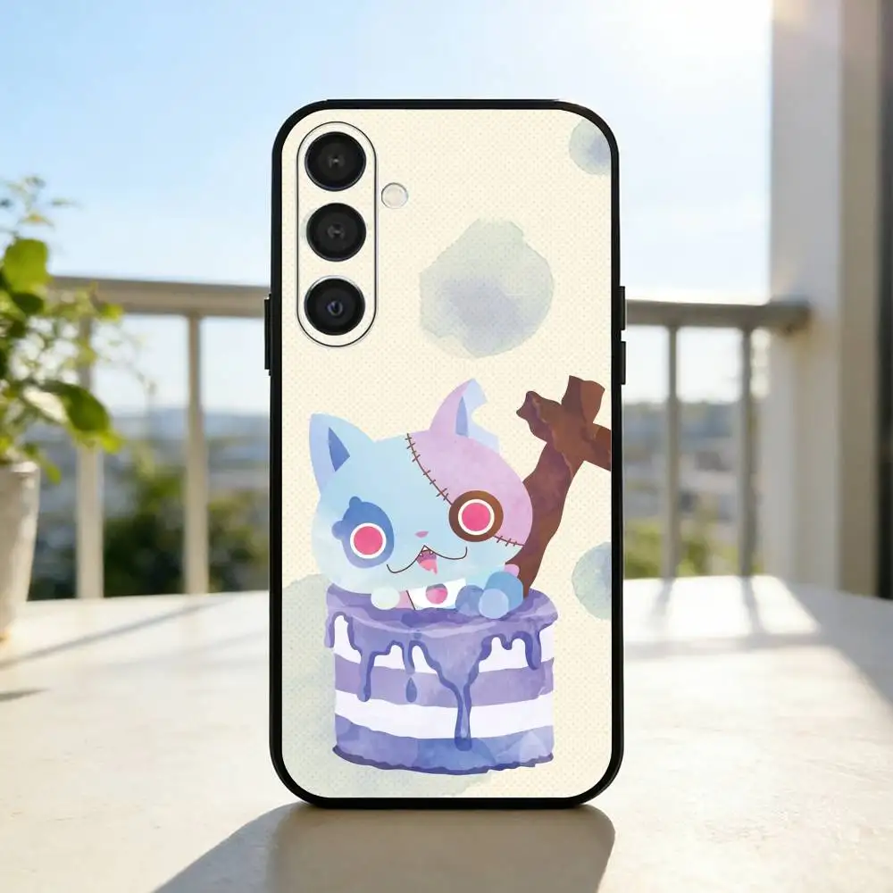 Фото Чехол для телефона Amine Y-Yokai-W-Watchs для Samsung A73,72,71,53,52,51,22,91,80, мягкий черный чехол №4
