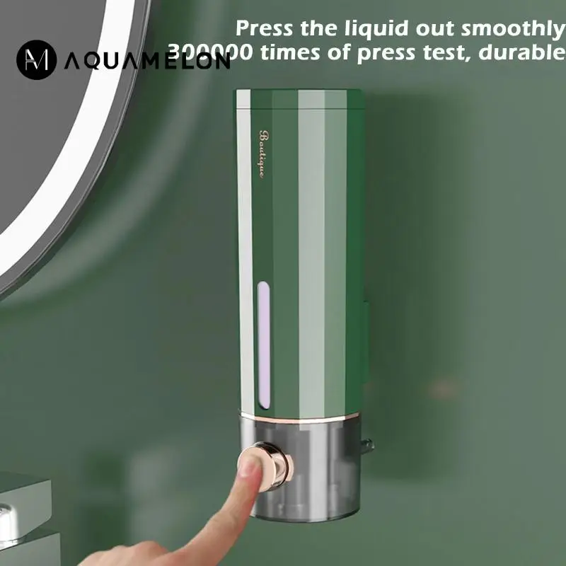 

450Ml Manual Wall Mounted Bathroom Liquid Soap Dispenser Washing Hand Sanitizer Family Hotel Shower Gel Bathroom Accessories