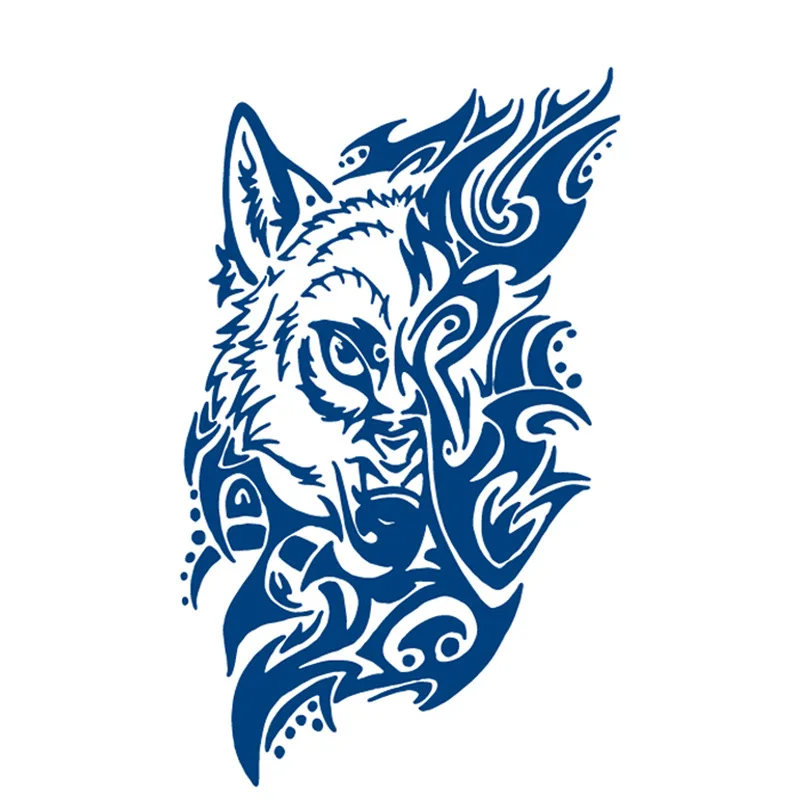 

5/шт 180*110 мм викингов тотемный сок тату-наклейка геометрический Totem Временные татуировки 2022 новая тату-наклейка женщина мужчина Синяя Татуир...