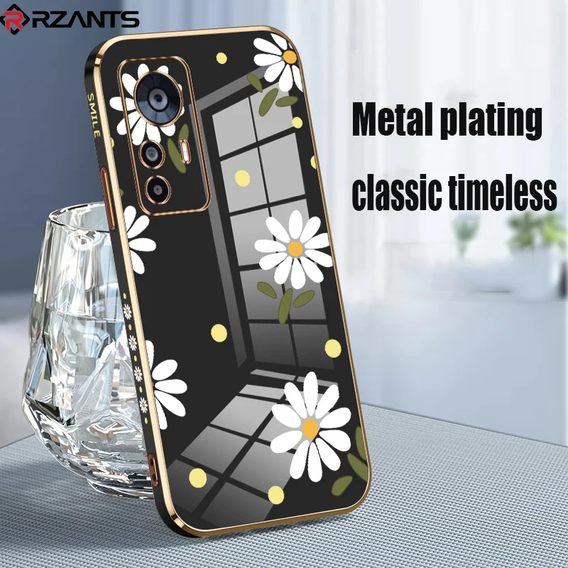 

Rzants Case For Xiaomi POCO F3 F4 GT M3 M4 M5 Pro X3 X4 PRO NFC K40 K50 Pro Gaming Cute Flower Pattern Couple Cover Boys Girls