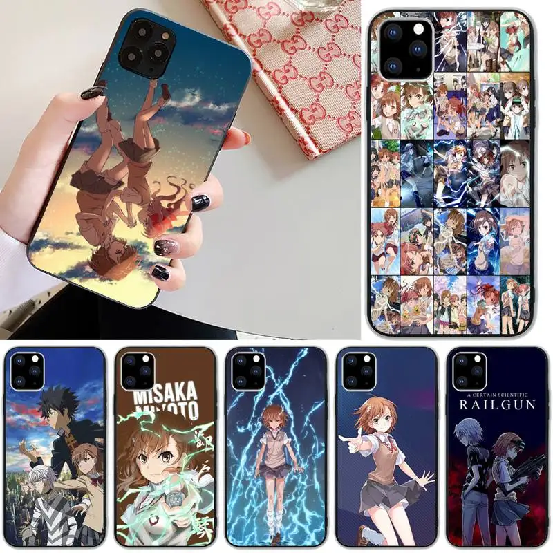 

A Certain Scientific Railgun Phone Case For Iphone 11 12 13 Pro Max 7 8 Plus X Xr Xs Max Se 2020 13 Mini Case Cover