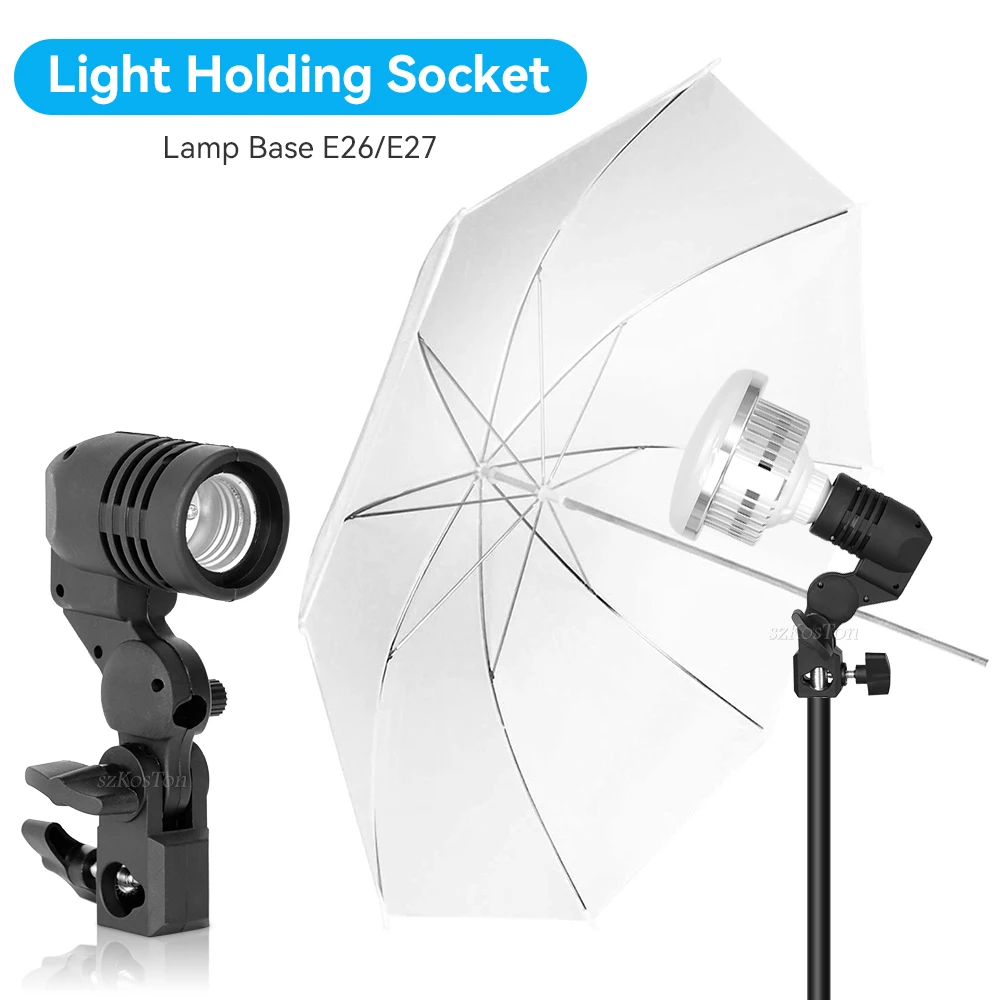 2 шт./1 шт. патрон для лампы E27