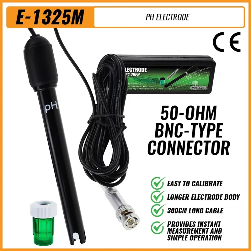 pH-зондовый датчик GAIN EXPRESS E-1325M 300см