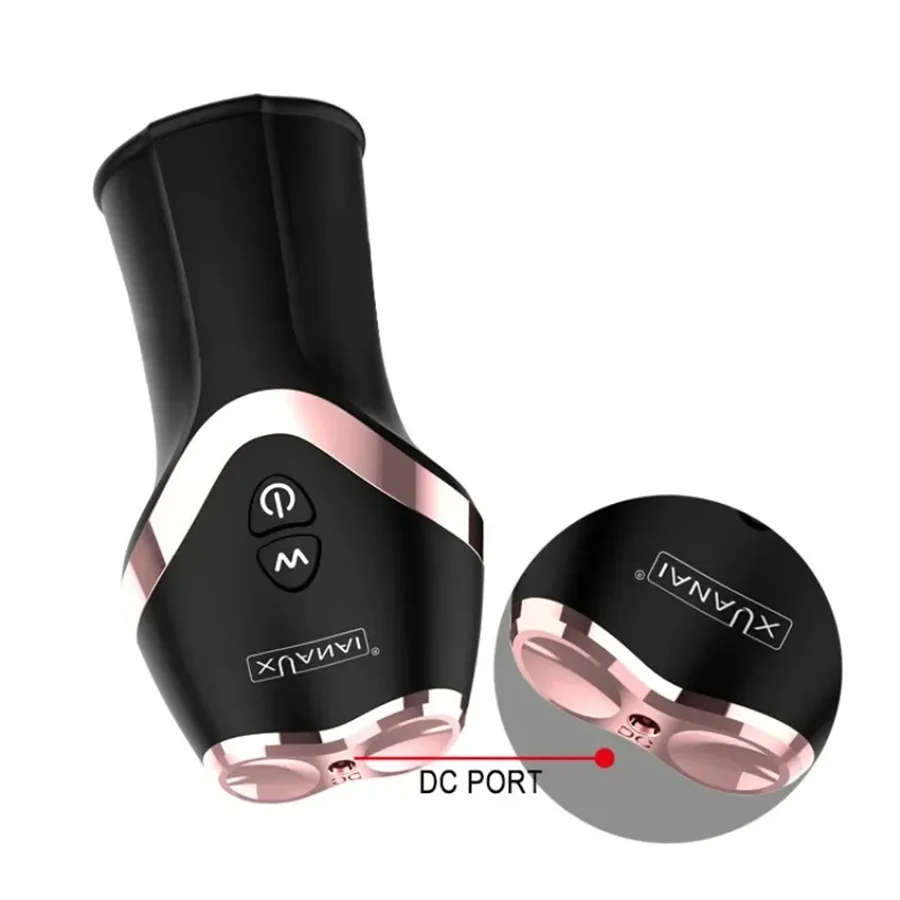 Автоматическая чашка для мастурбации вакуумный мужской мастурбатор вибрация