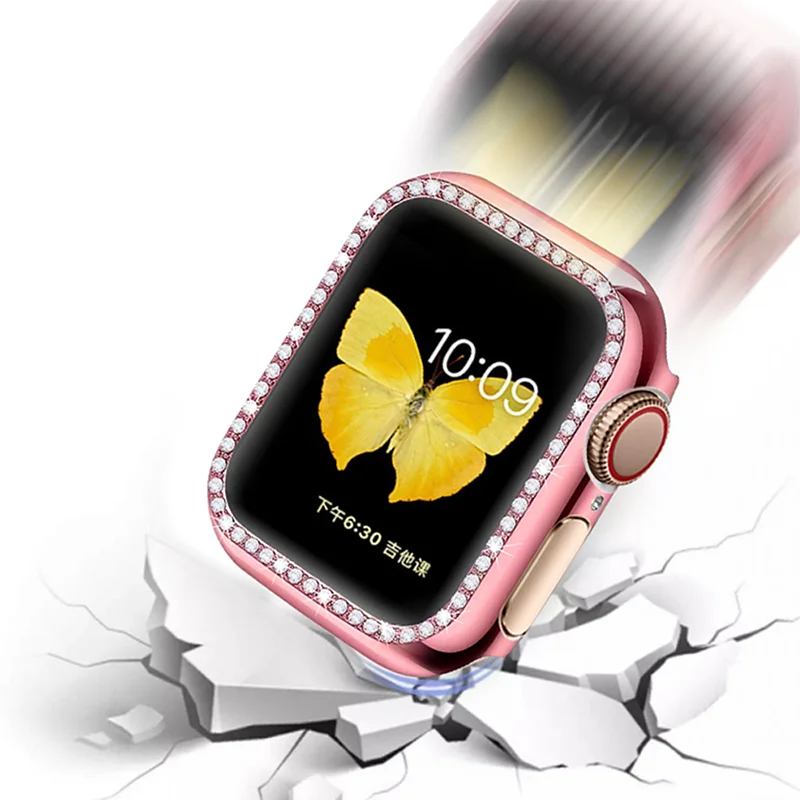 Аксессуары для часов Apple Watch 41 мм 45 38 42 40 44 чехол защиты экрана iWatch серии 9 8 7 6 SE 5 4