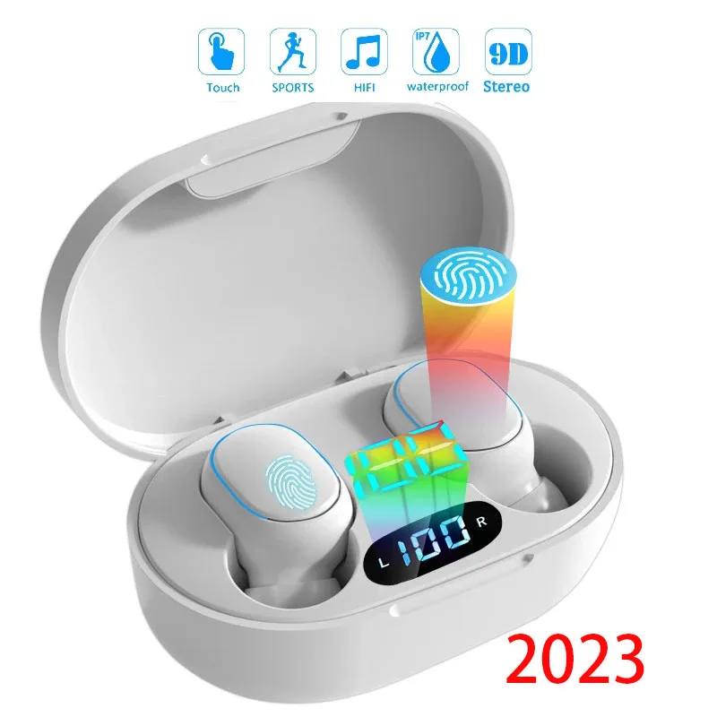 

Новые беспроводные наушники E7S 5,0, Hi-Fi наушники без потерь, спортивные мини-наушники TWS, наушники для смартфона, подходит для Huawei, Xiaomi, Apple