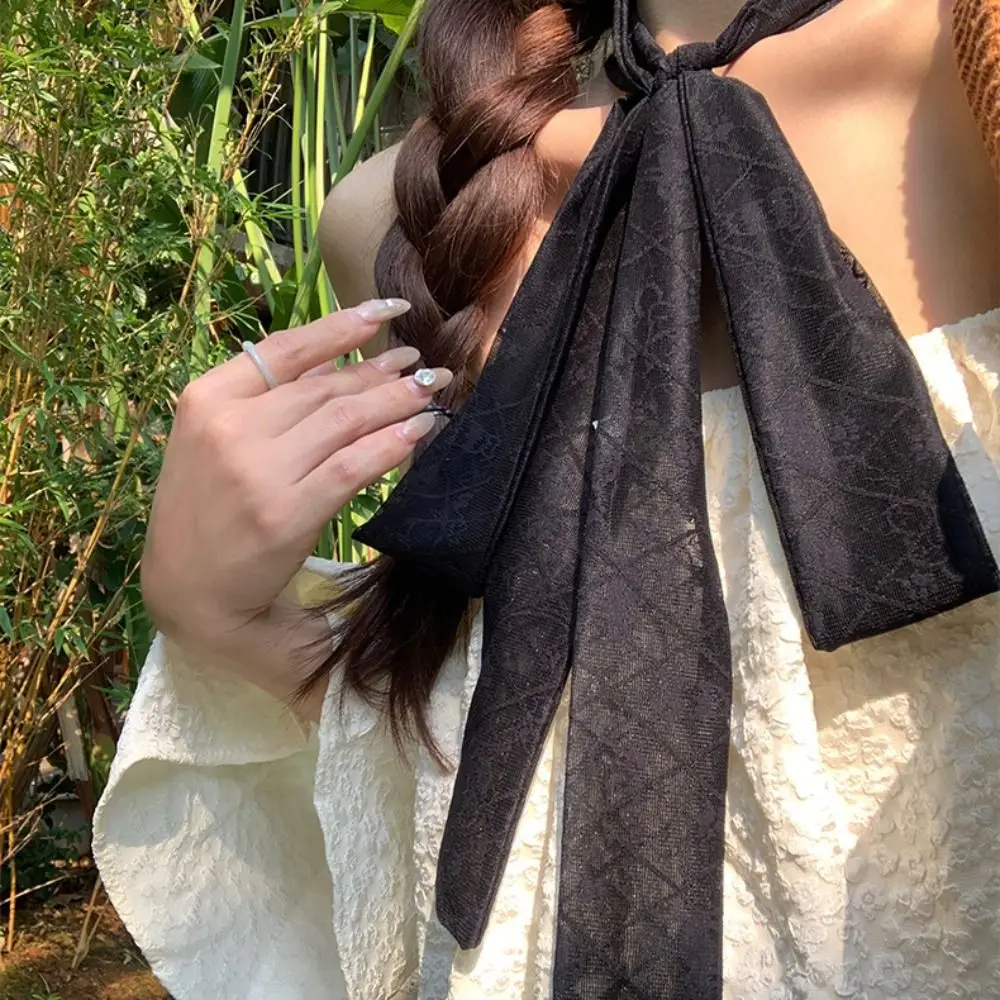 Элегантный цветок в стиле ретро кружевной шейный ремень прозрачный корейский