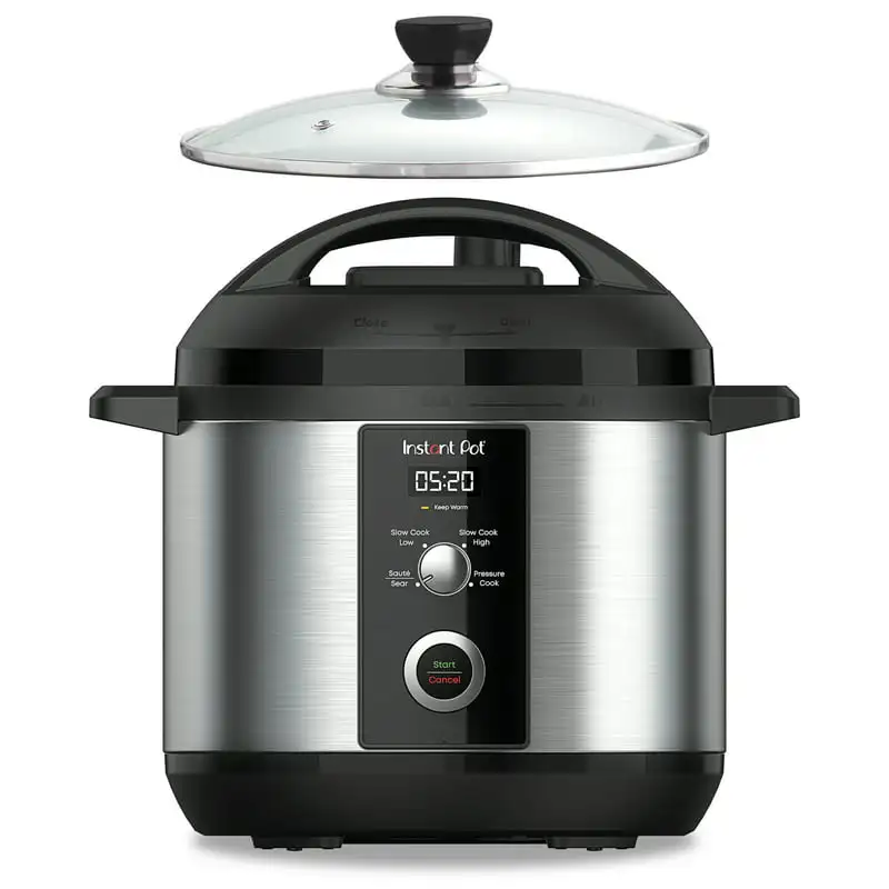 

6QT 3-in-1 Slow Cooker, Pressure Cooker, and Sauté Pot