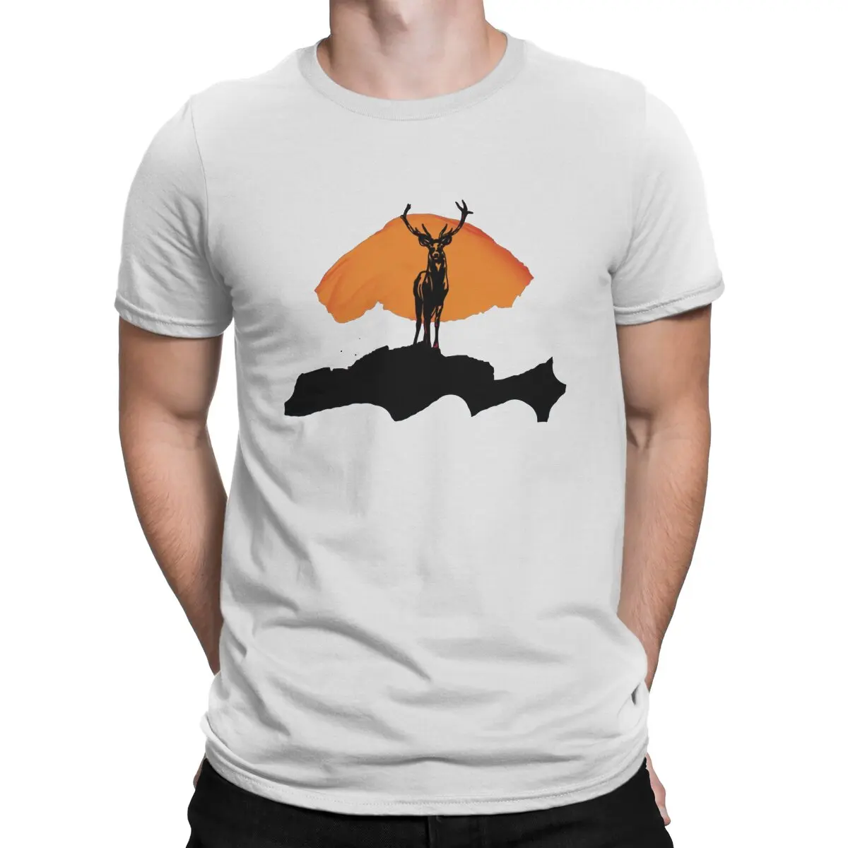 

Игровая Мужская футболка Мужская футболка с коротким рукавом и круглым вырезом