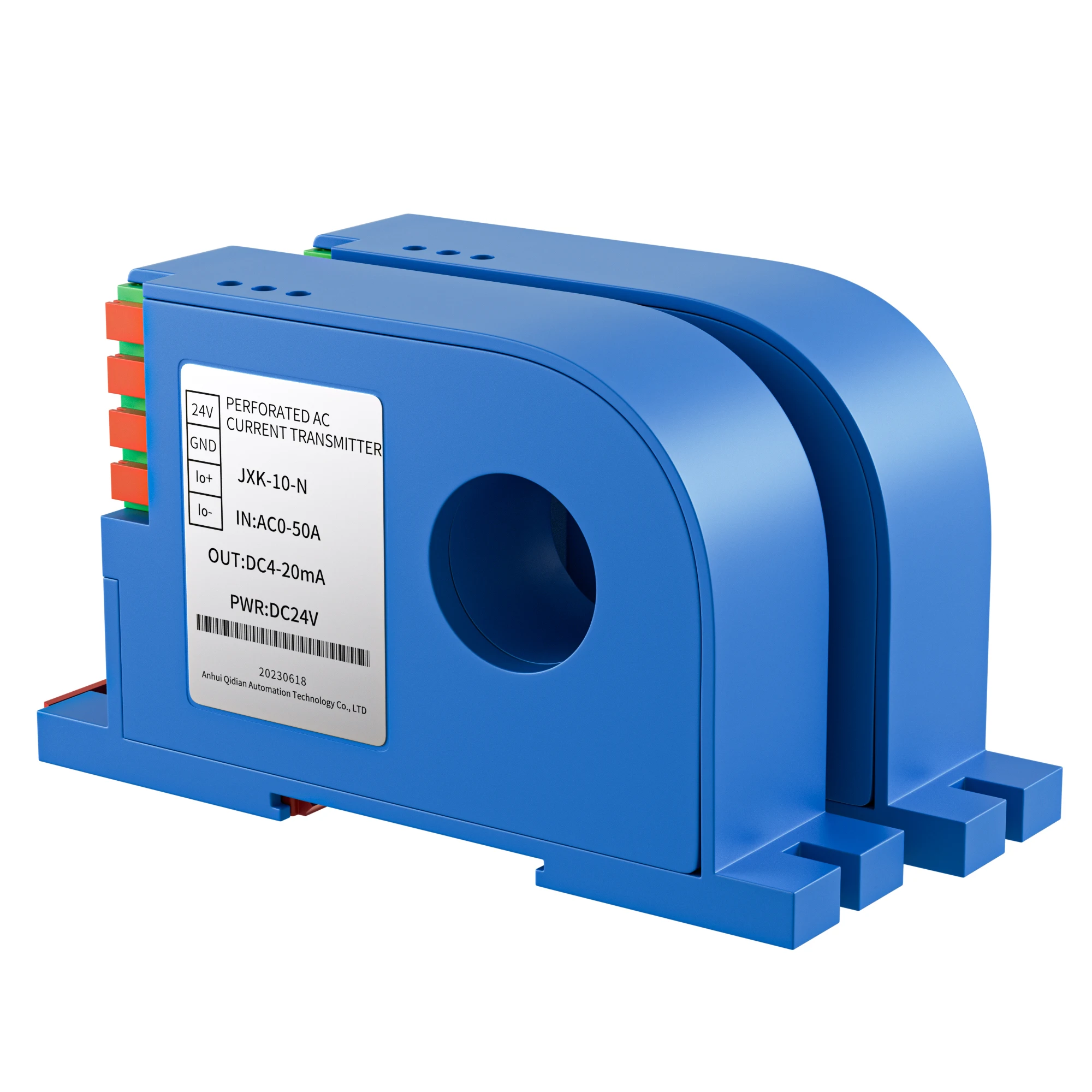 0-10 В 0-5 RS485 Выход AC/DC Датчик тока AC 0-100A DC 0-600A до 4-20 мА 0-20 Отверстие 22 мм 24 постоянного