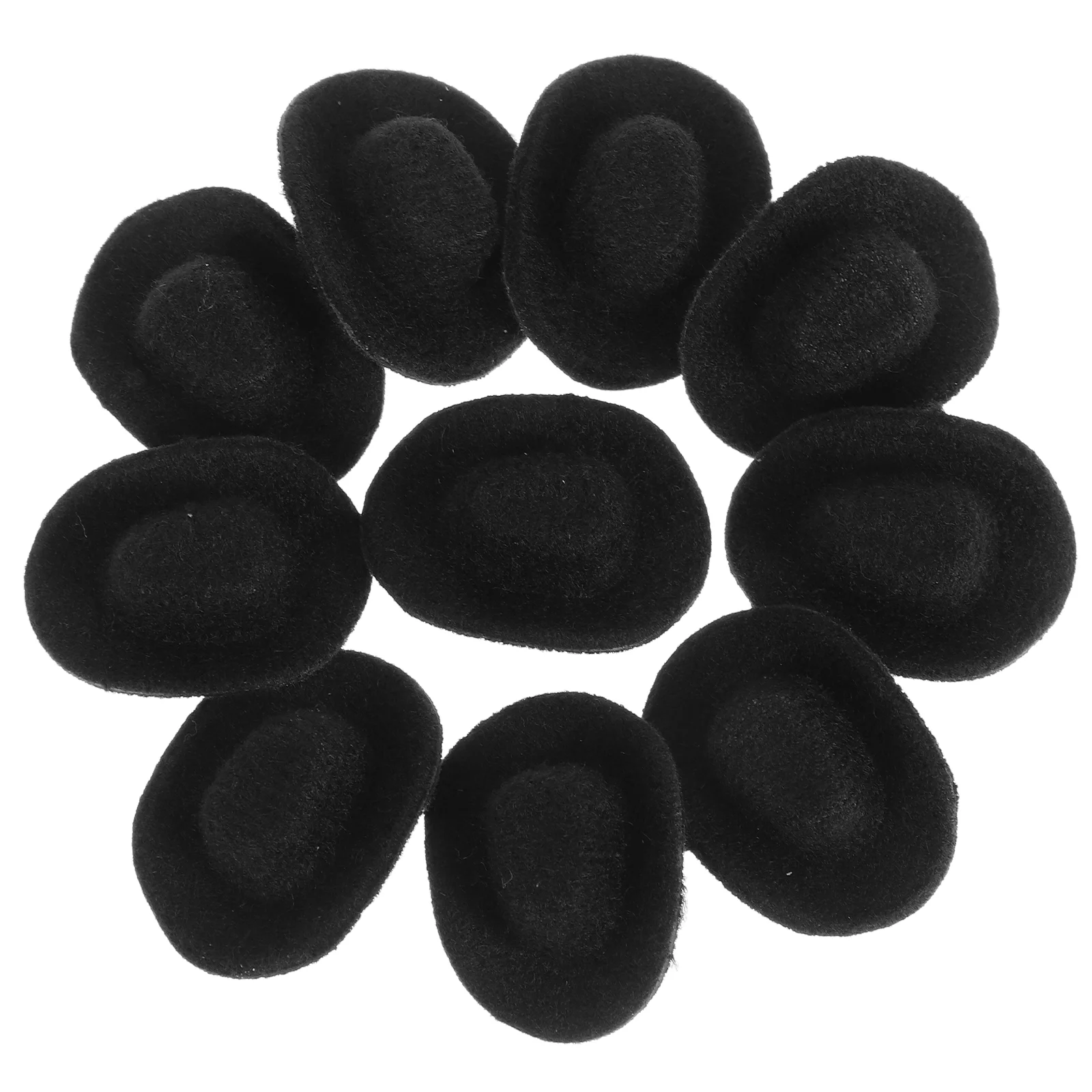 10 шт. куклы-домики маленькая шляпа головные уборы миниатюрные шляпы для поделок