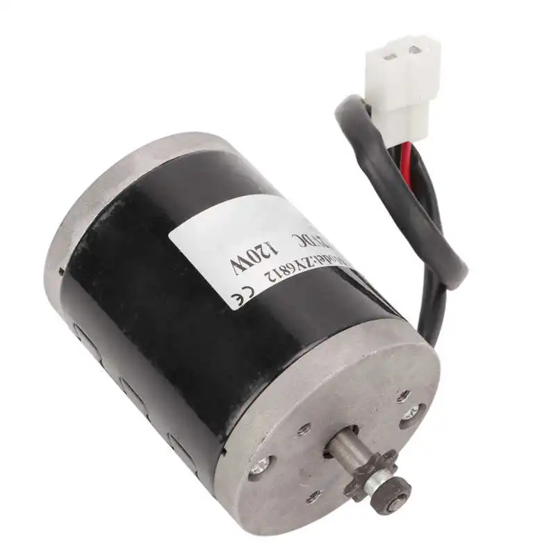 

Brushed Motor 12V 120W Brushed Motor Small Size with Metal Pulley for Electric Bikes