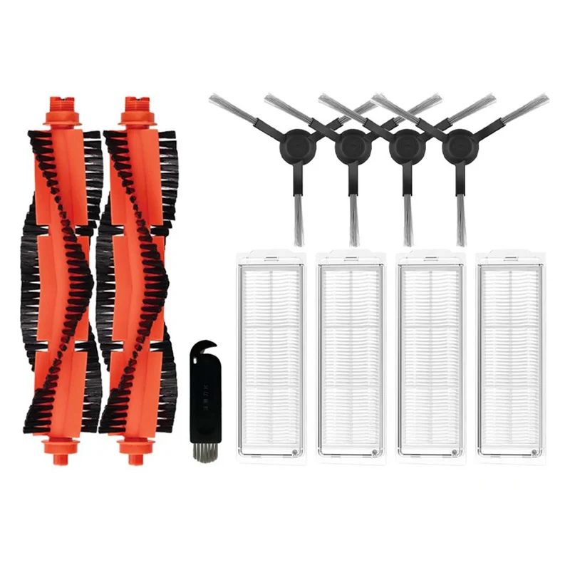 Для робота-пылесоса Xiaomi Mi 2S / Mop P Pro XMSTJQR2S/STYTJ02YM сменная основная боковая щетка Hepa