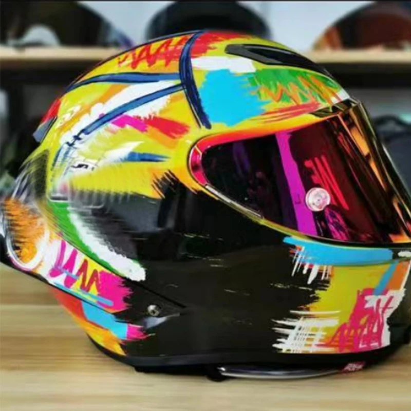 

Full Face Motorcycle Helmet Motocross Racing Motobike Riding Helmet Casco De Motocicleta Capacete Carbon Fiber