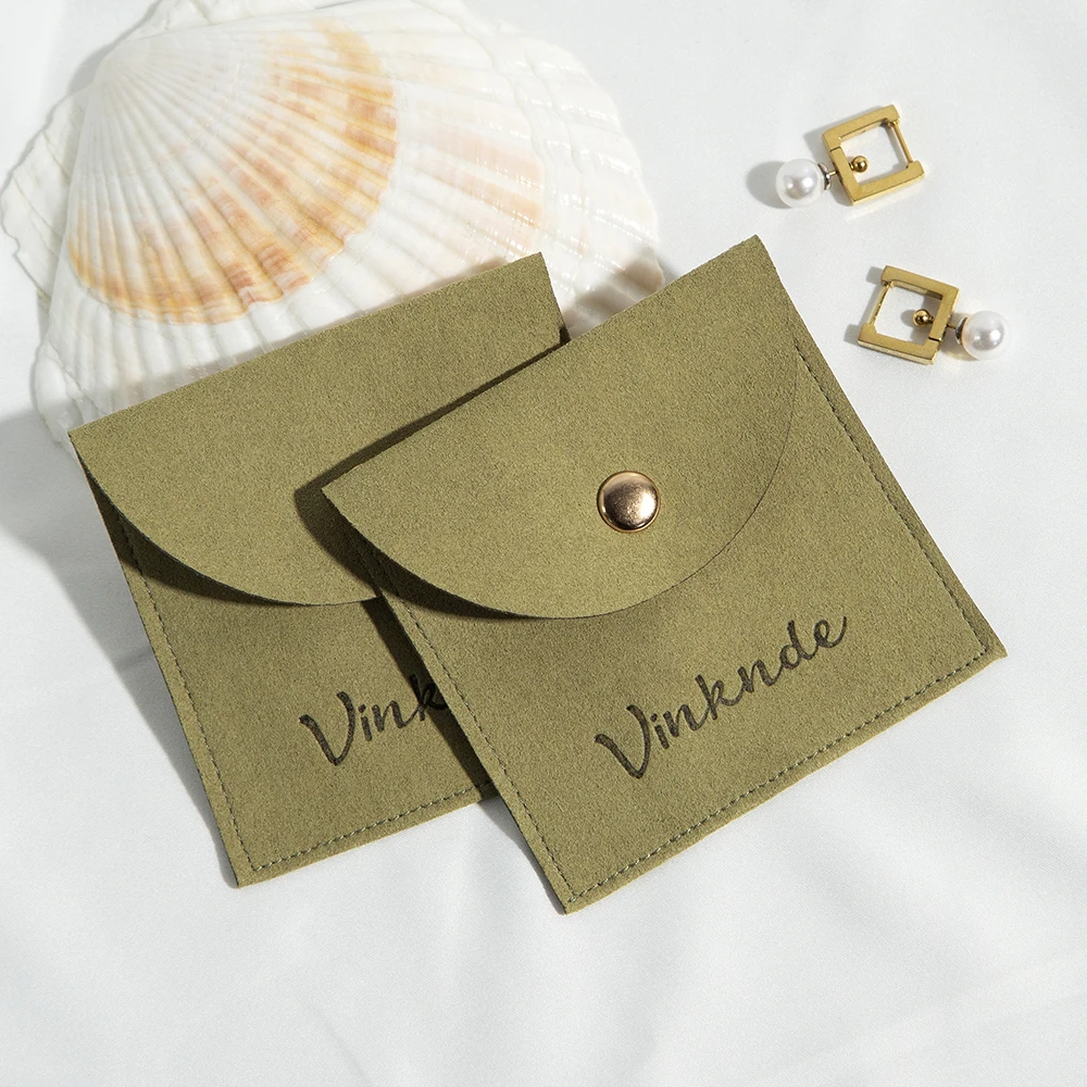 100 шт. сумка-органайзер для ювелирных изделий с логотипом замшевые сумки из